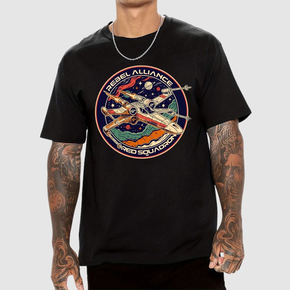 Squadron Patch Geek T-Shirt