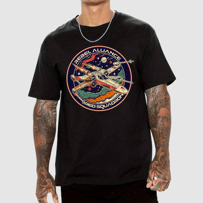 Squadron Patch Geek T-Shirt