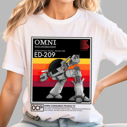 Robo Helper Service and Repair Manual Geek T-Shirt