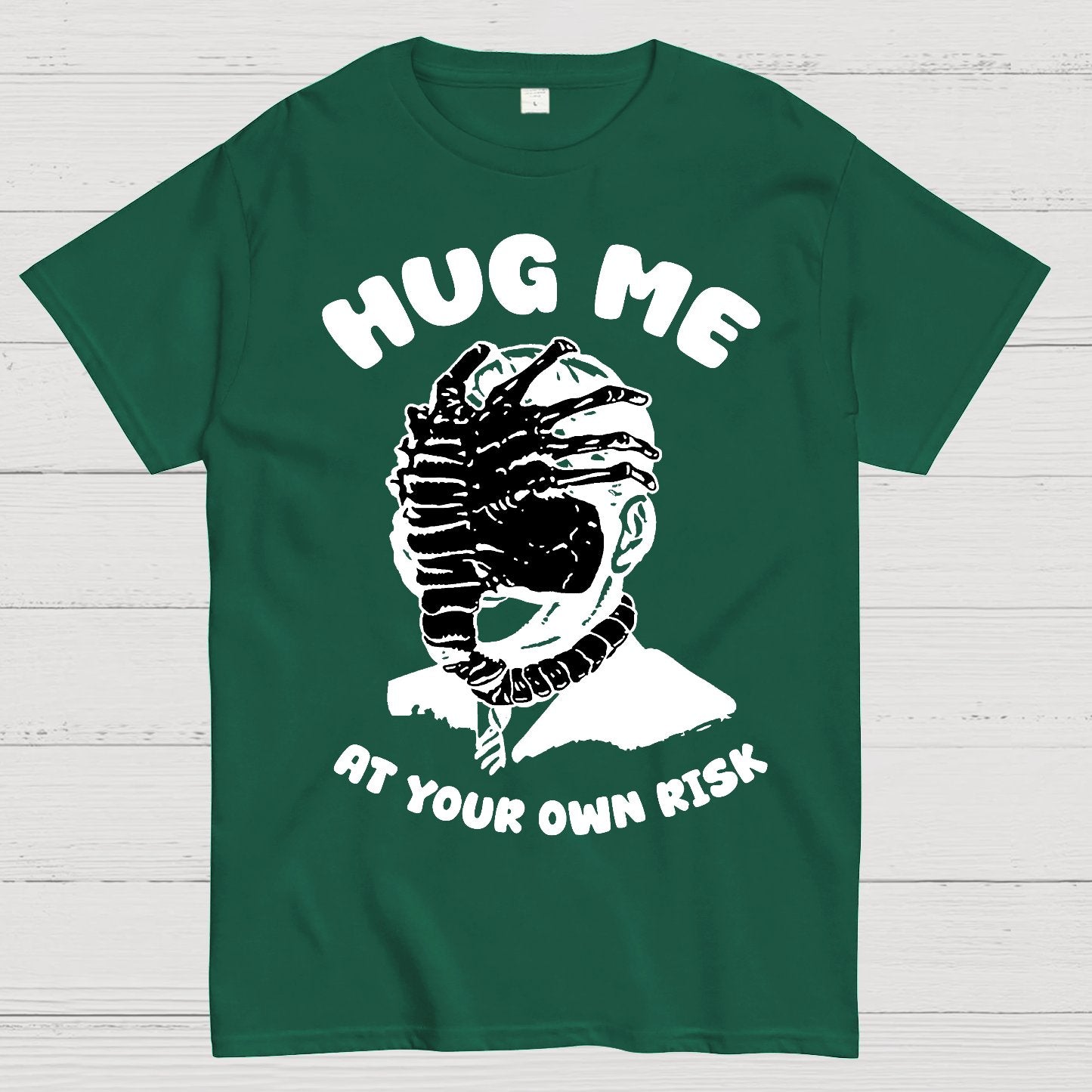 Hug Me At Your Own Risk Geek T-Shirt