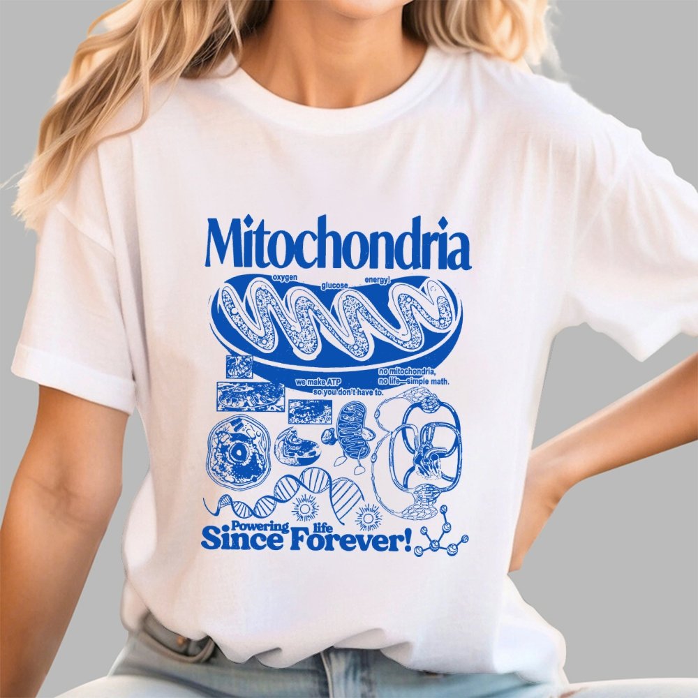 Mitochondria Vintage Science Geek T-Shirt