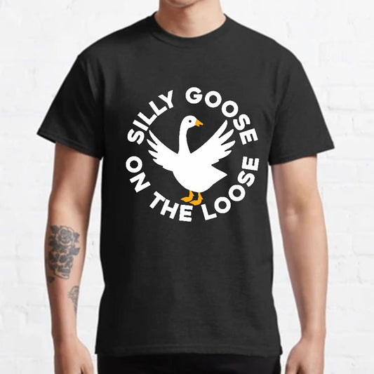 Silly Goose On The Loose Geeky T-Shirt