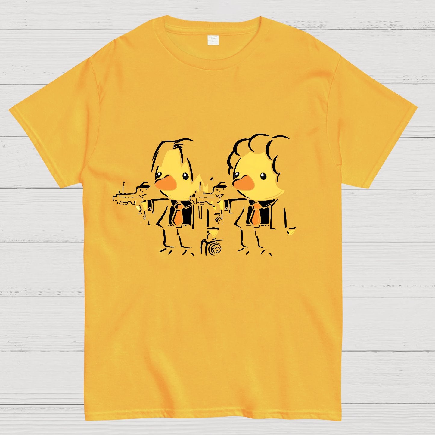 Duck Fiction Geeky T-Shirt