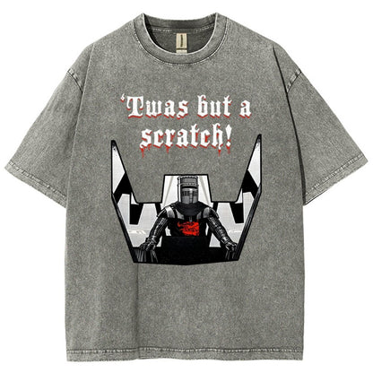 Twas but a scratch! Vintage Distressed T-shirt