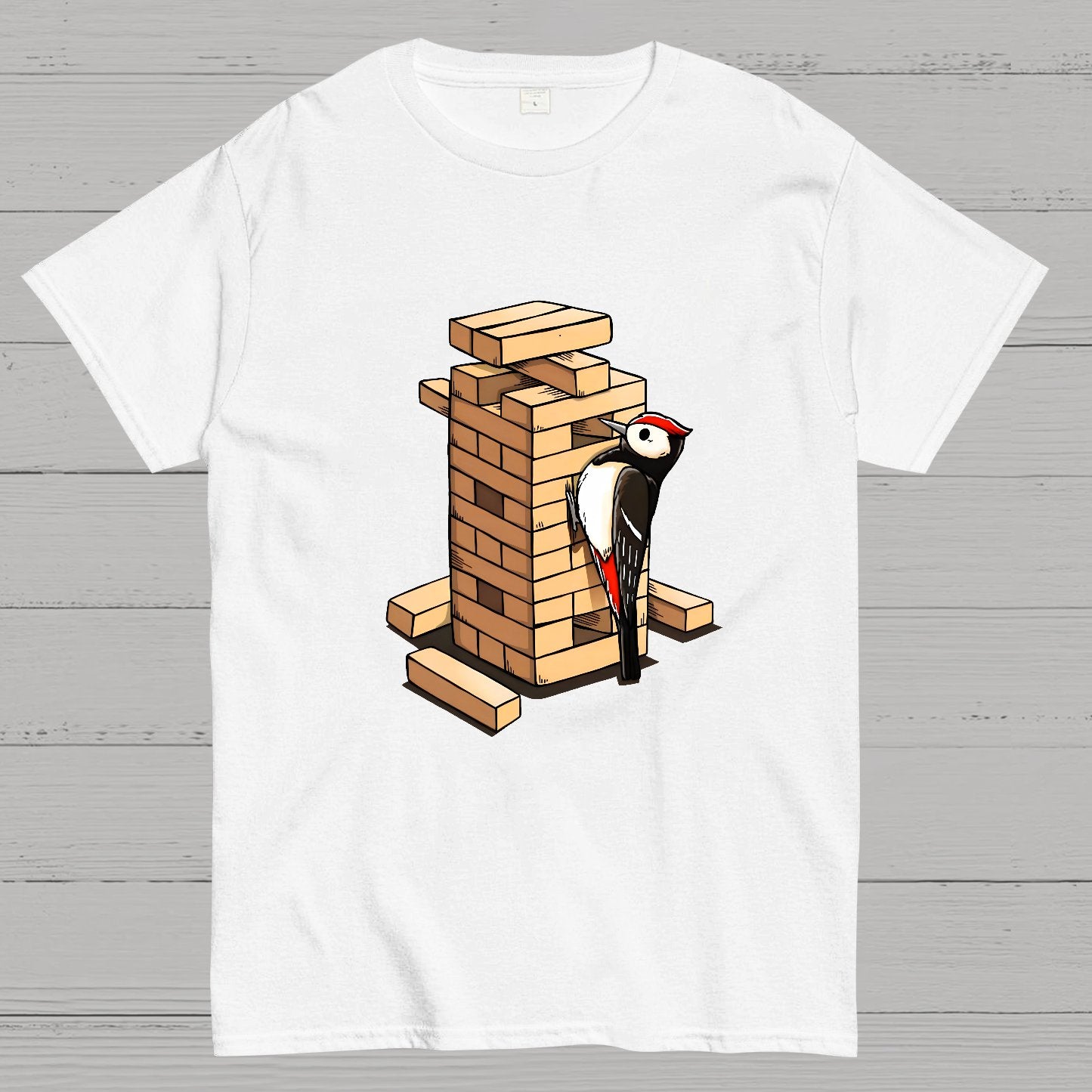 Gaming WoodPecker Nerdy T-Shirt