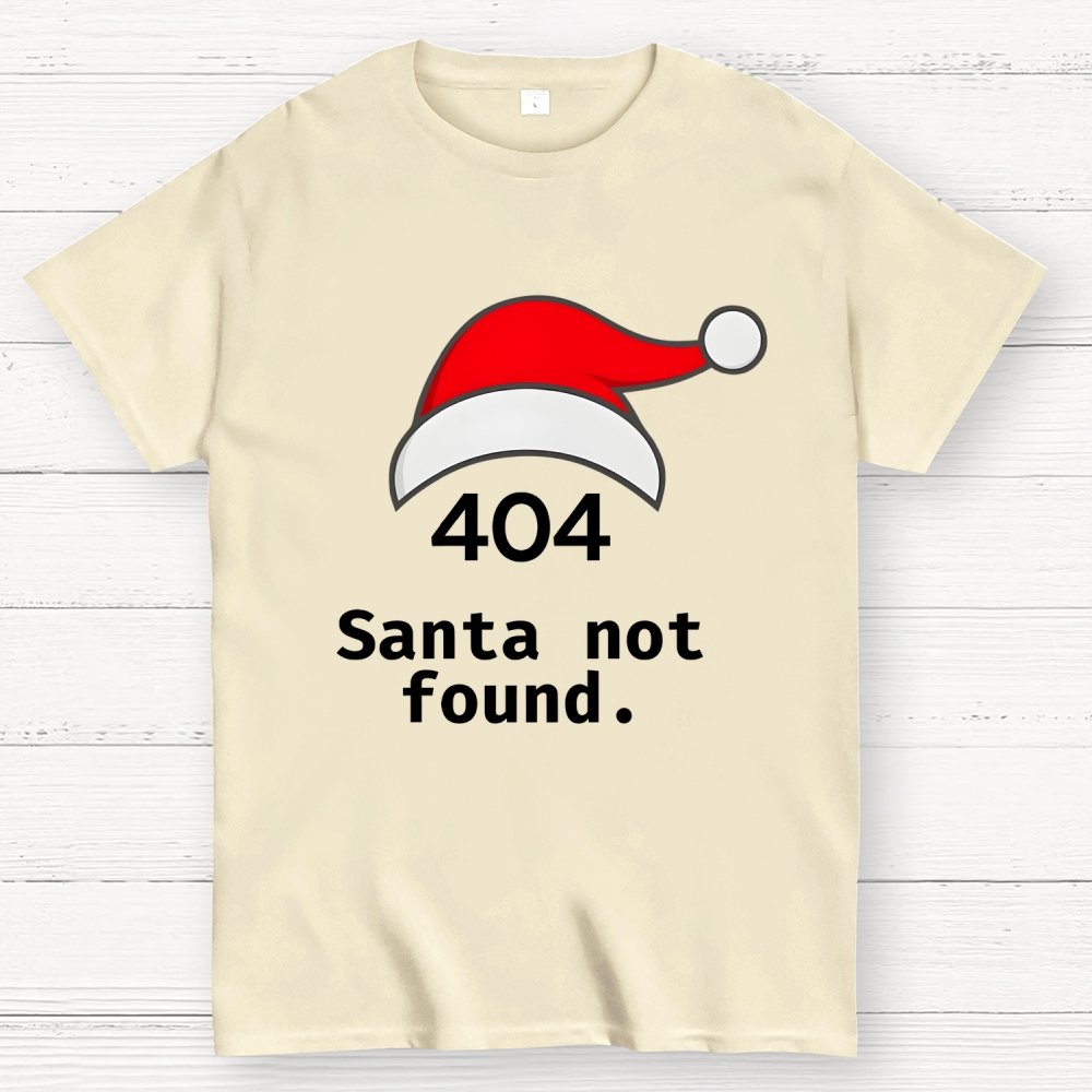 404 Santa Not Found computers joke Geek T-Shirt