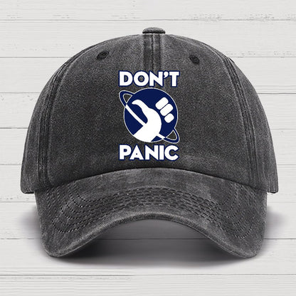 Don't Panic Cotton Hat