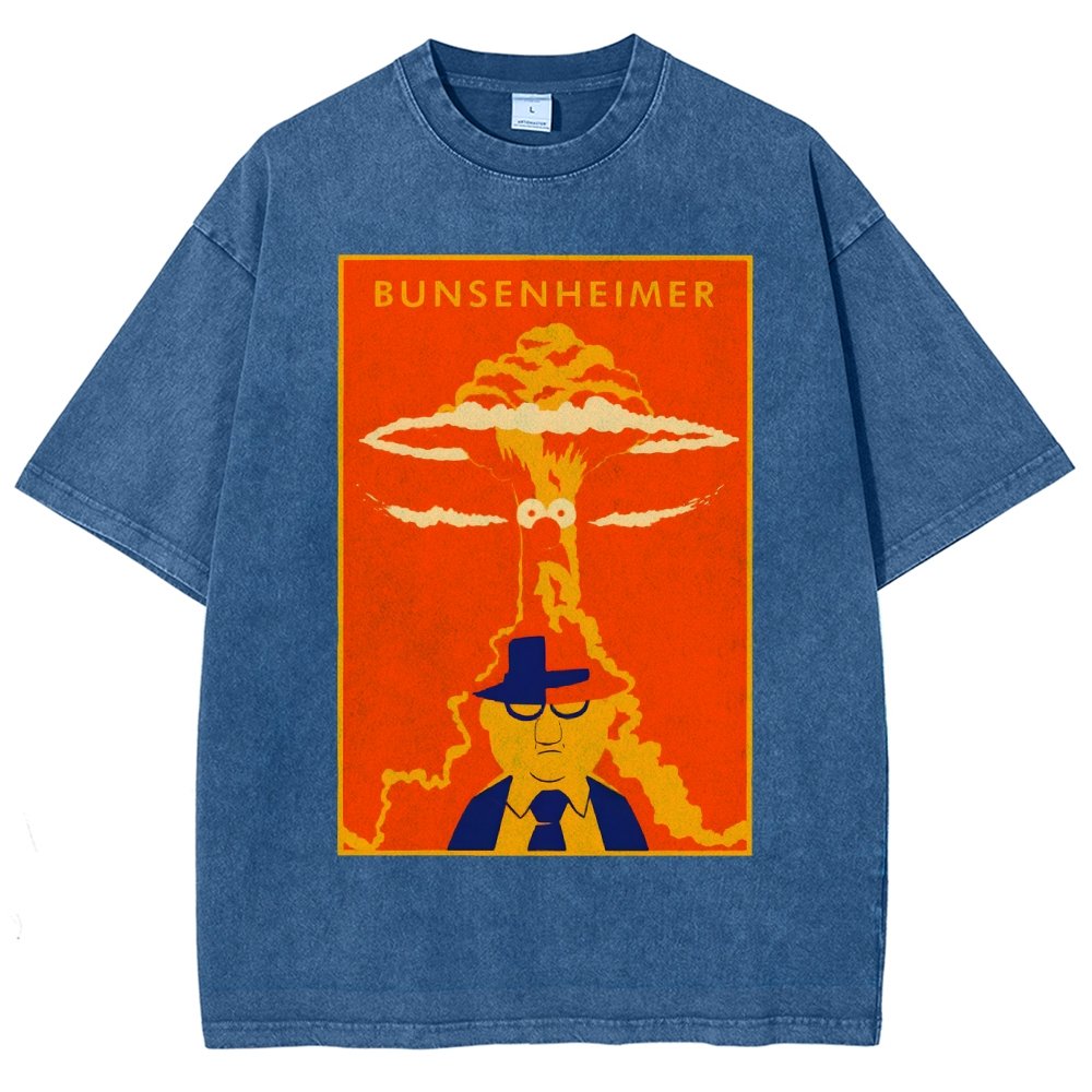 Bunsenheimer ！Vintage Distressed T-shirt