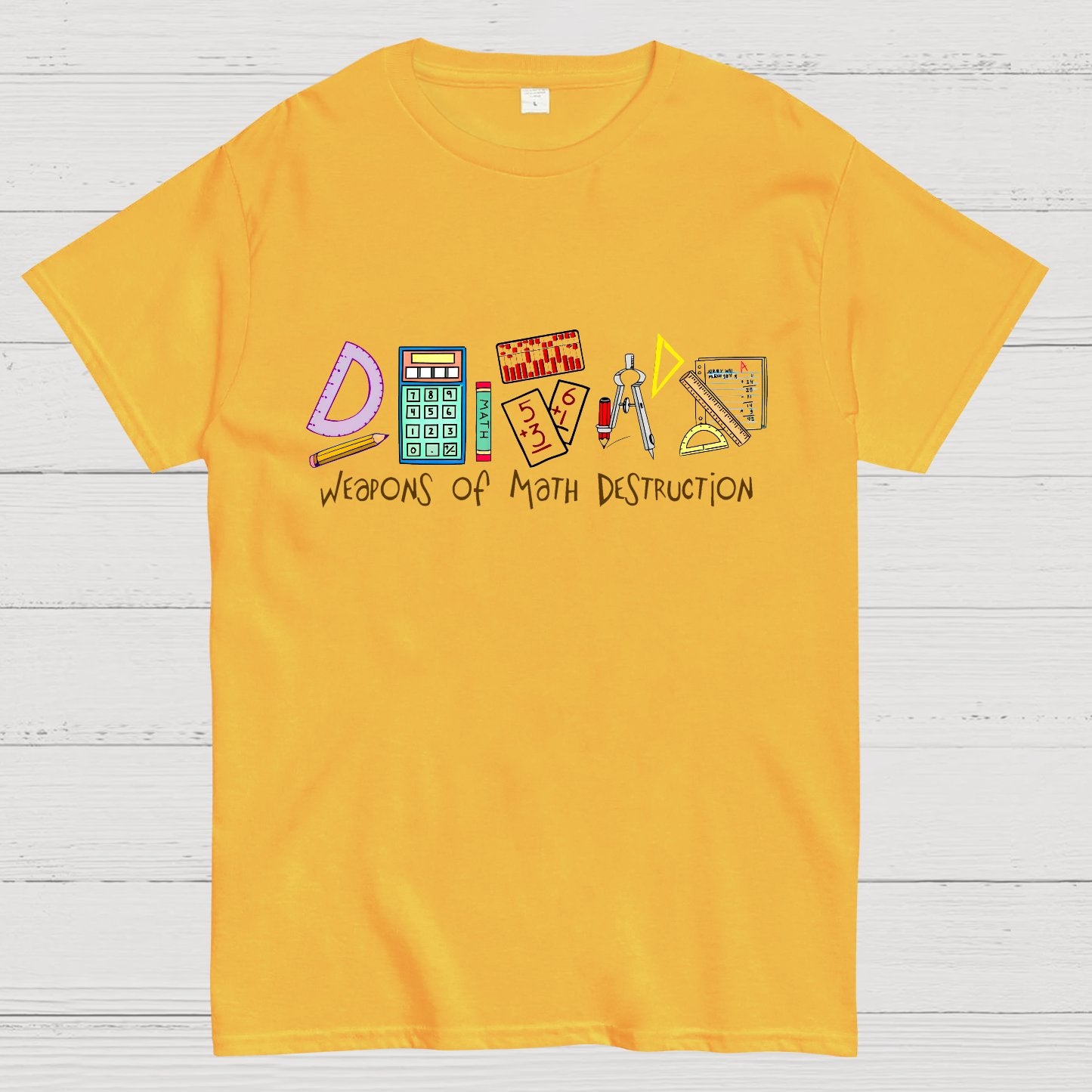 Weapons Of Math Destruction Event Challenges Geeky T-Shirt