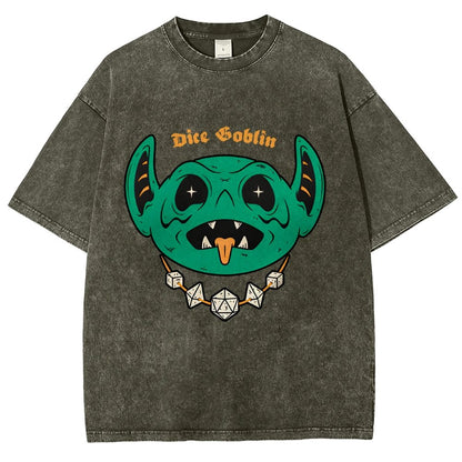Dice Goblin Vintage Distressed T-shirt