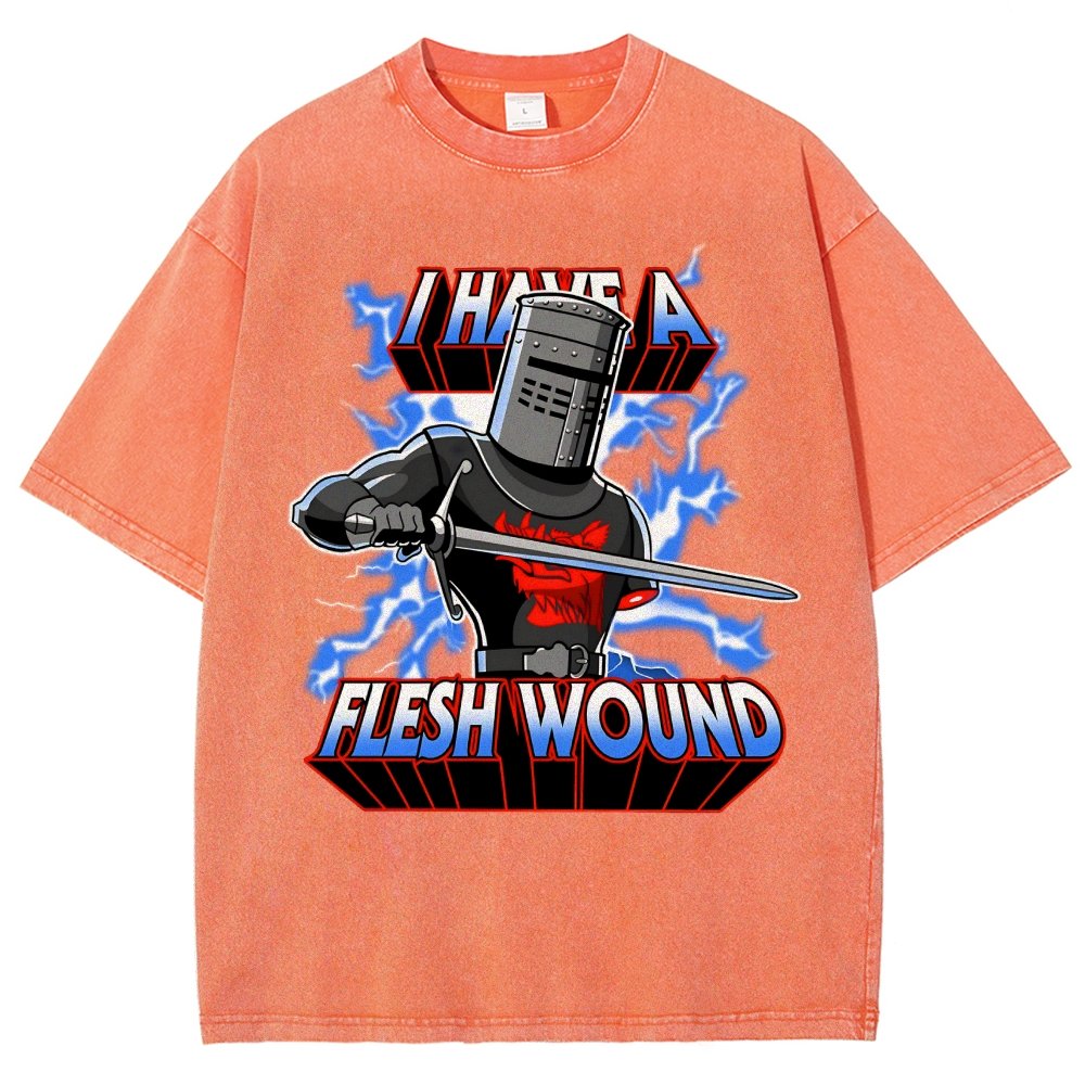 I Have A Flesh Wound Vintage Distressed T-shirt