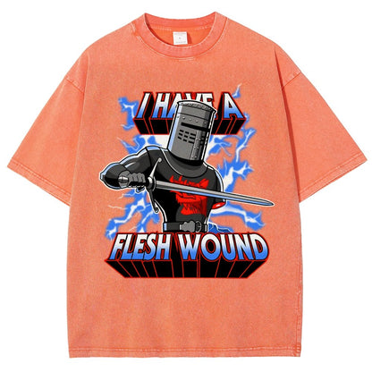 I Have A Flesh Wound Vintage Distressed T-shirt