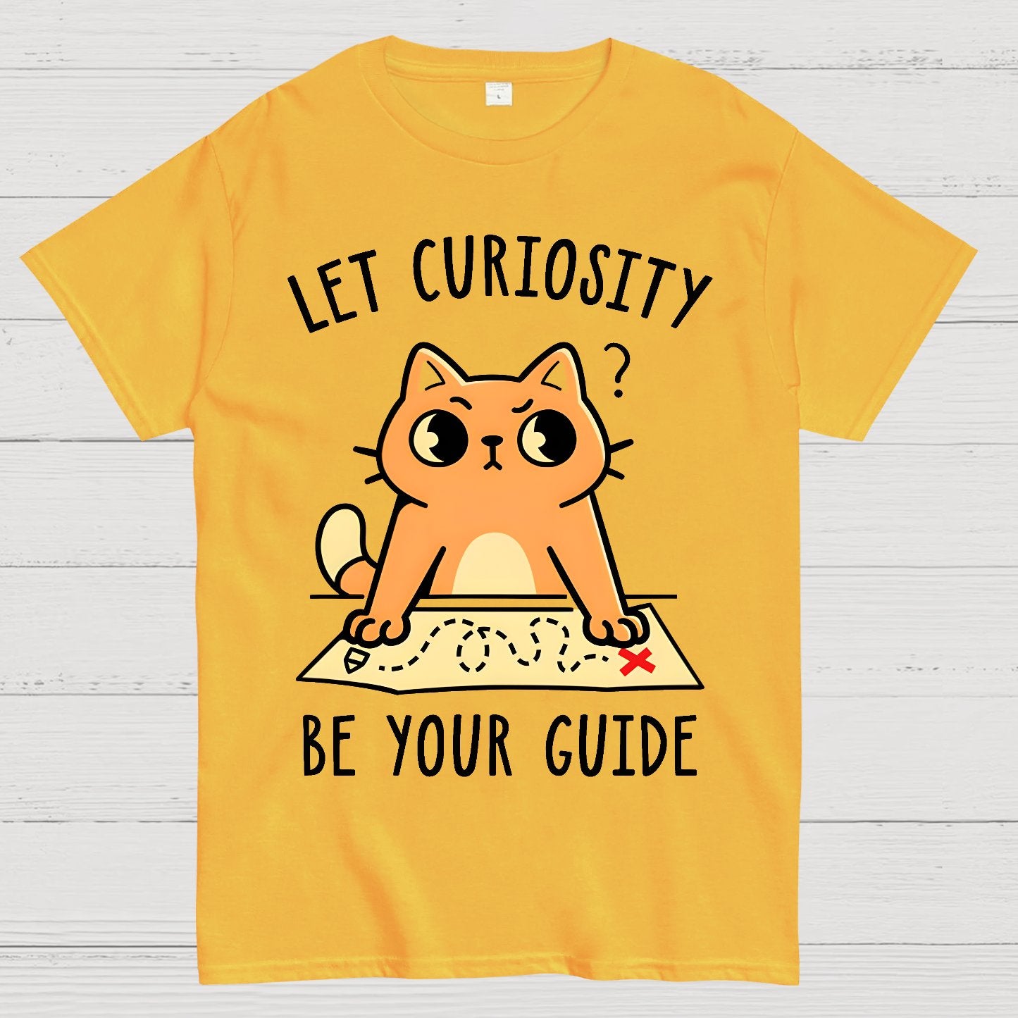 Let Curiosity Be Your Guide Geek T-Shirt