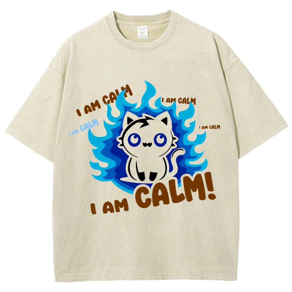 I Am Not Stressed! I Am Calm Vintage Distressed T-shirt
