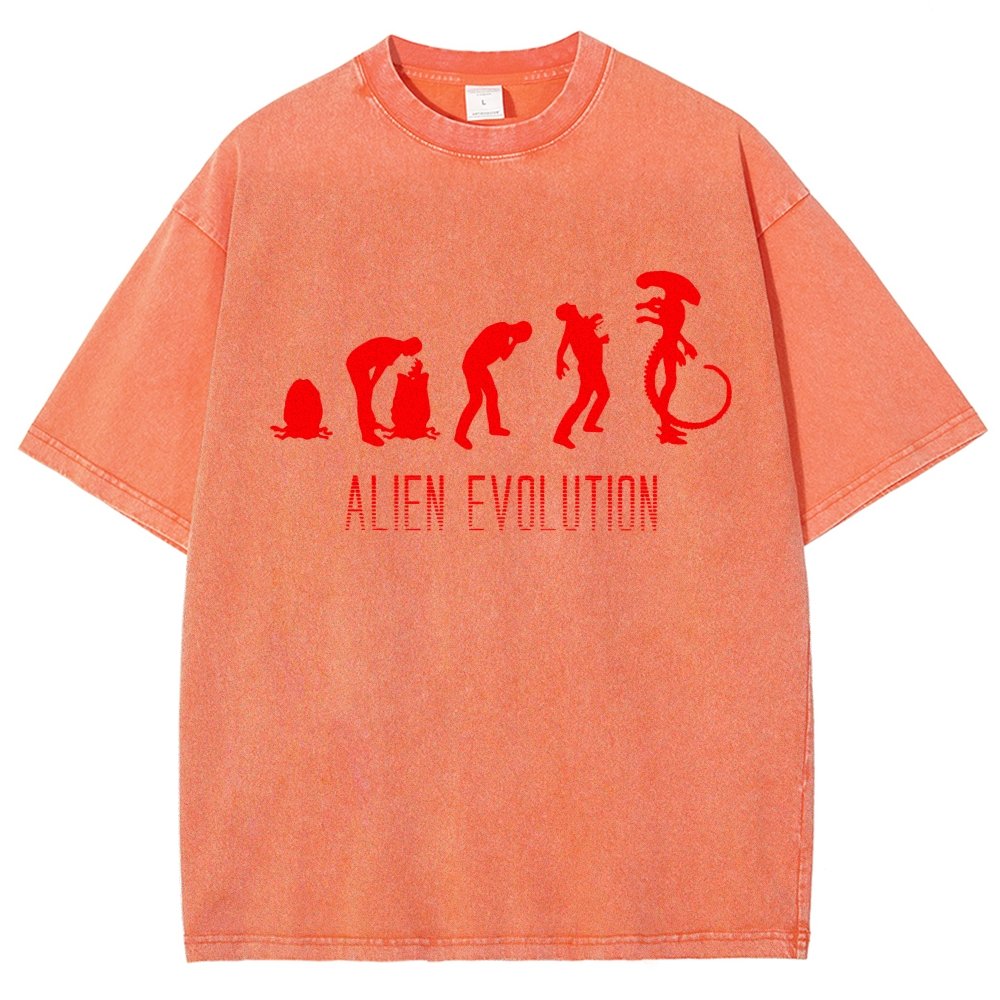 Mystery Creature Evolution Vintage Distressed T-shirt