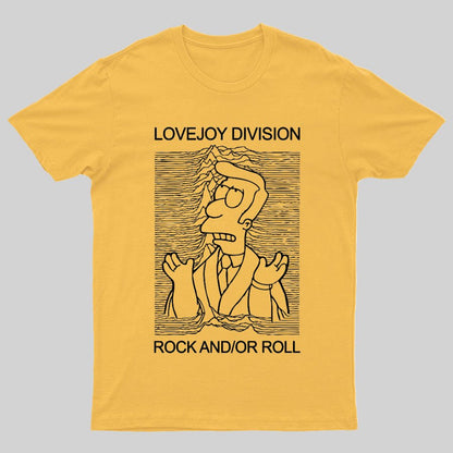 Joyful Division Rock And/Or Roll Geeky T-Shirt
