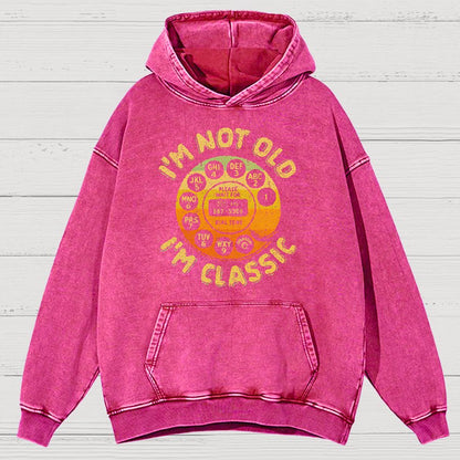 The Classic Communicator Vintage Distressed Hoodie