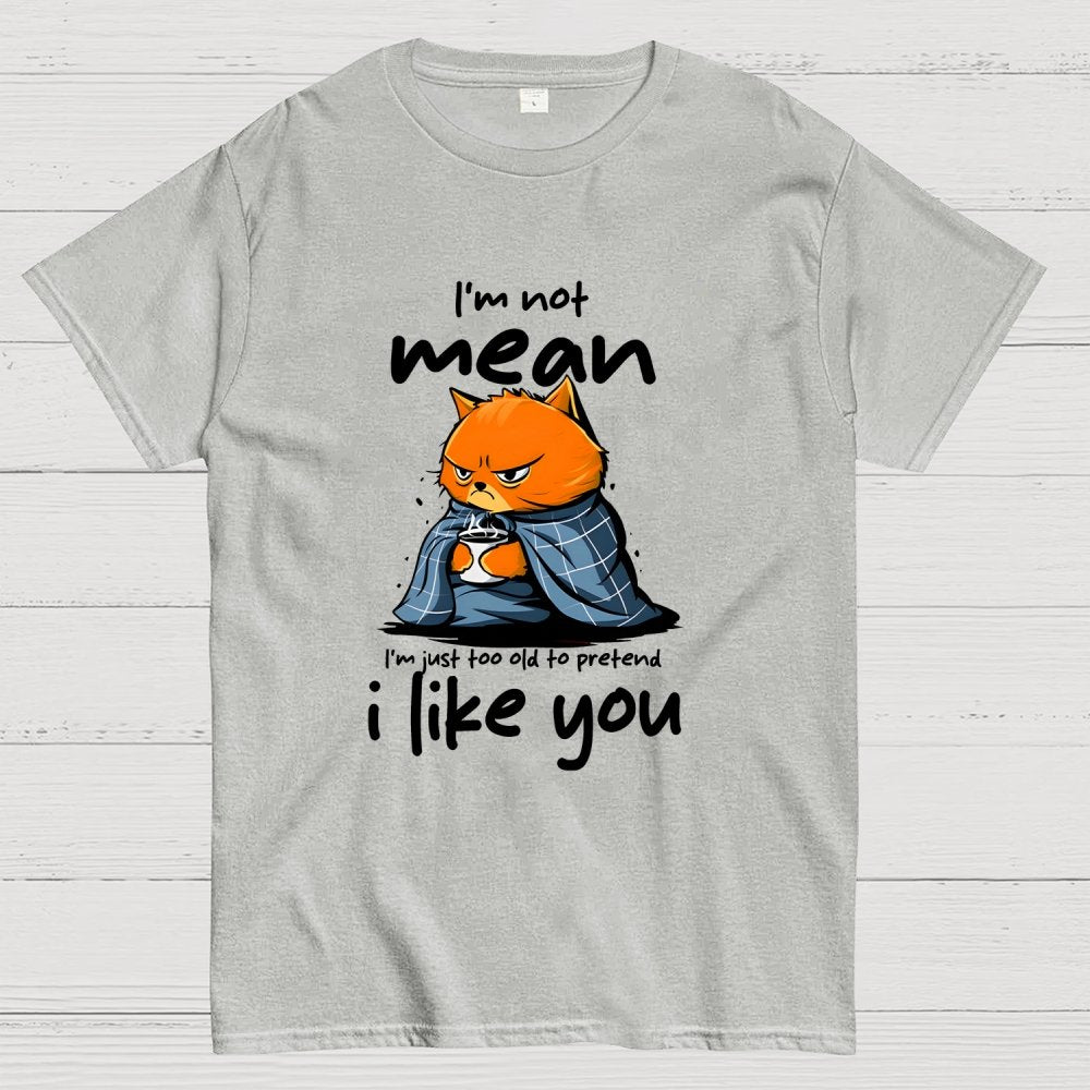 I Am Not Mean Geek T-Shirt