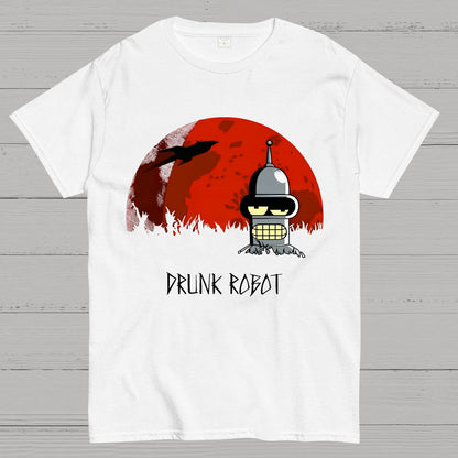 Drunk Robot Geek T-Shirt