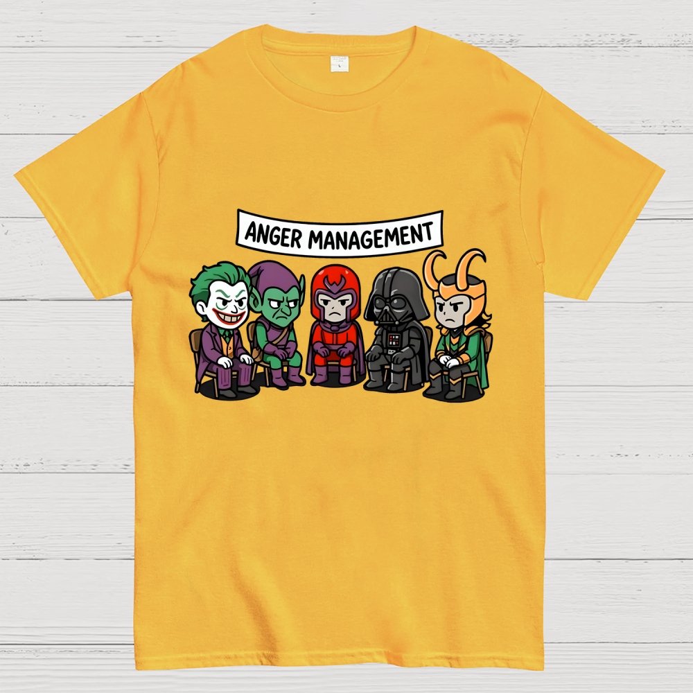 Anger management Unisex Geek T-Shirt