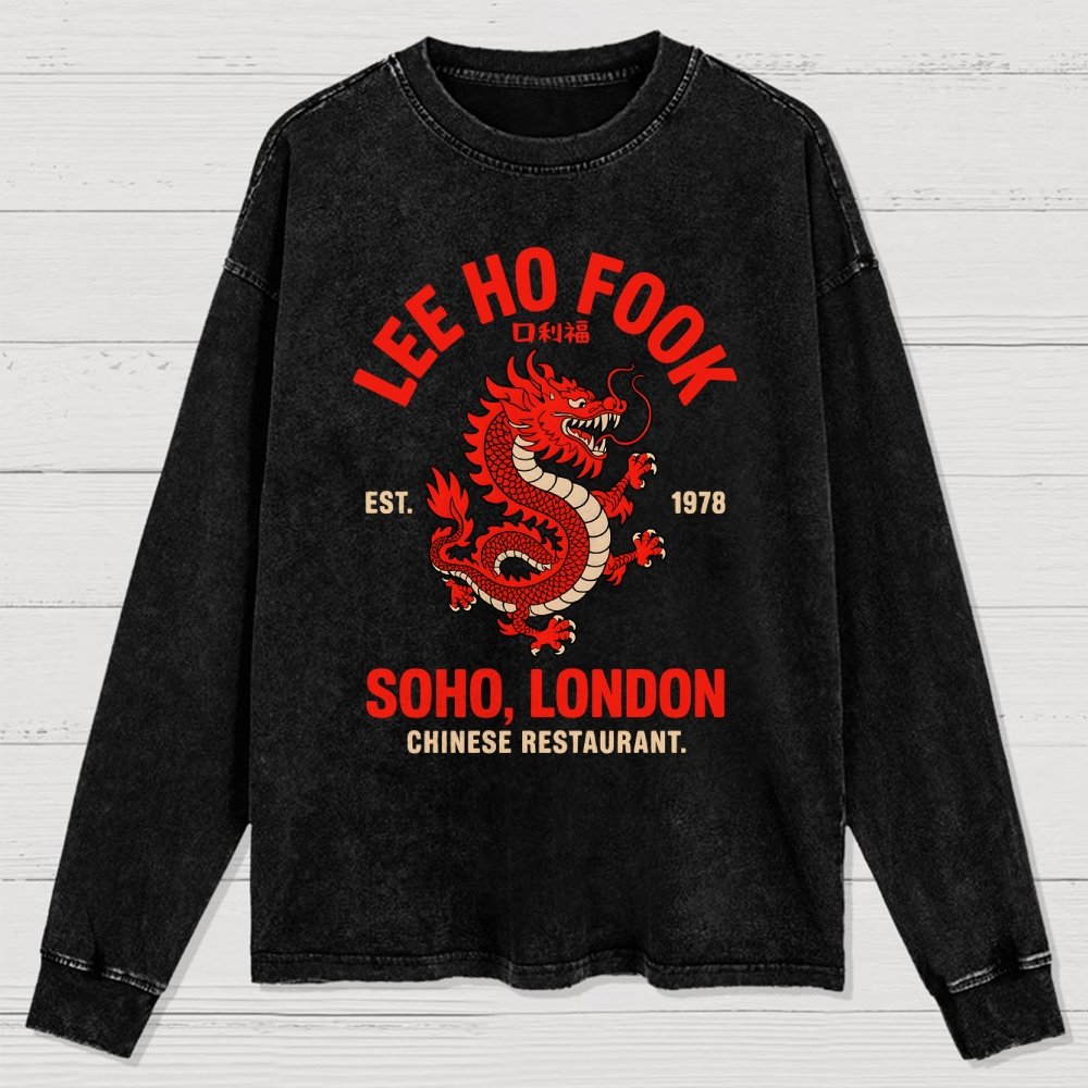 Lee Ho Fooks Washed Long Sleeve Tee