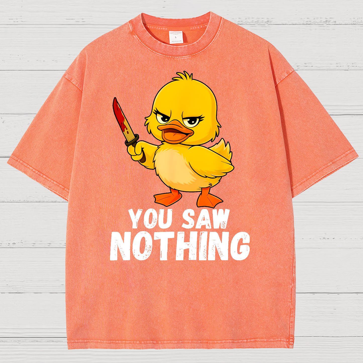 You Saw Nothing Vintage Distressed T-shirt