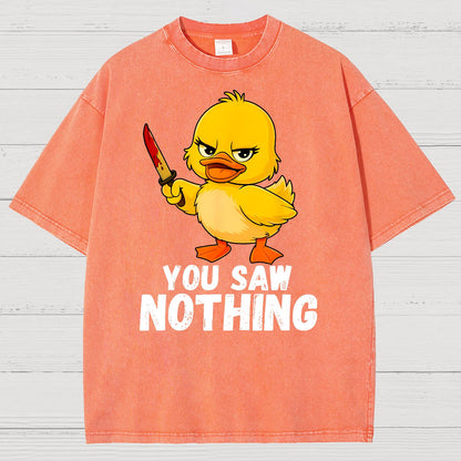 You Saw Nothing Vintage Distressed T-shirt
