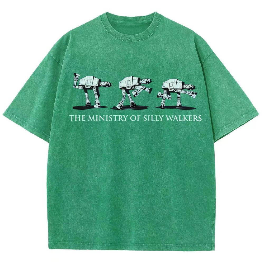 The Ministry Of Silly Walkers Vintage Distressed T-shirt
