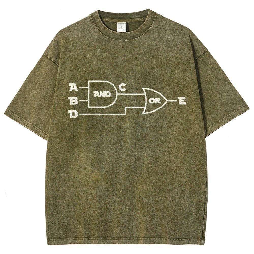 And-Or Vintage Distressed T-shirt