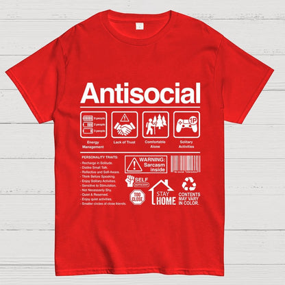Antisocial Label Geek T-Shirt