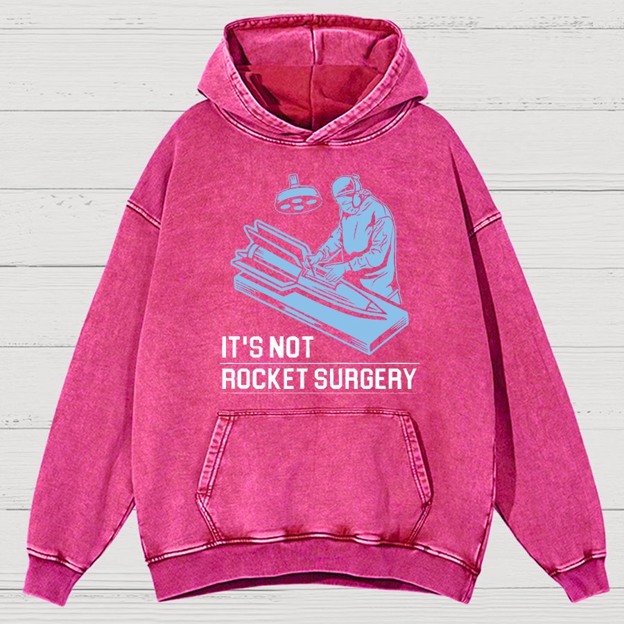 Rocket Surgery Vintage Distressed Hoodie