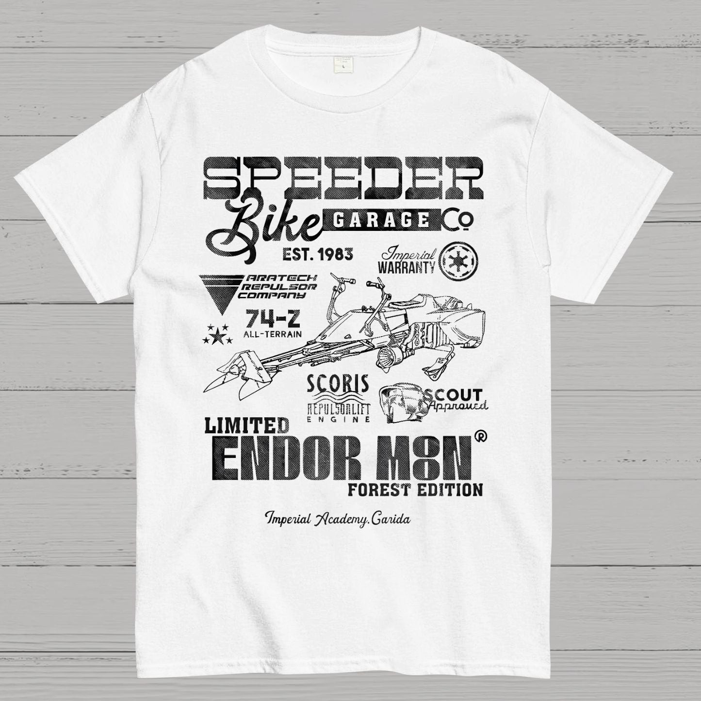 Rapid Bike Garage Geek T-Shirt