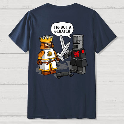 King Vs Knight Front And Back Printing Geek T-Shirt