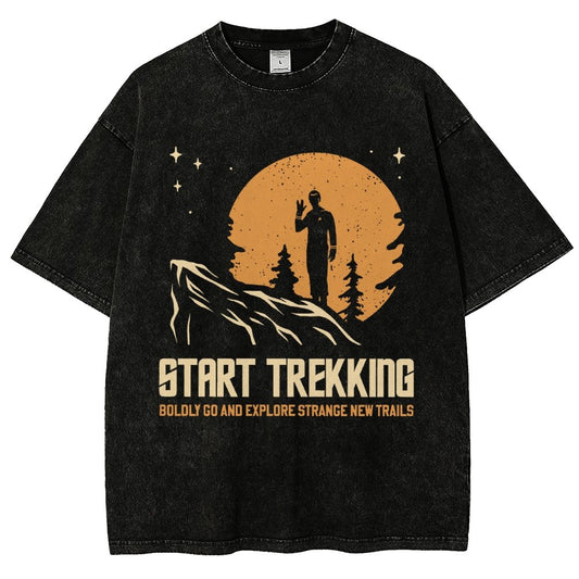 Start Exploring Vintage Distressed T-shirt