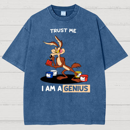 Trust Me I'm A Genius Vintage Distressed T-shirt