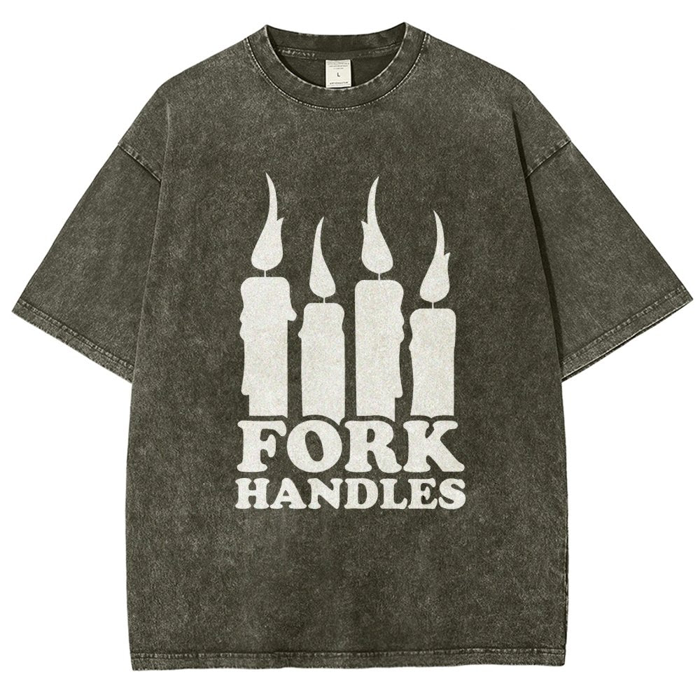 Or Is It Fork Handles？ Vintage Distressed T-shirt