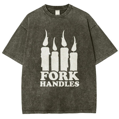 Or Is It Fork Handles？ Vintage Distressed T-shirt
