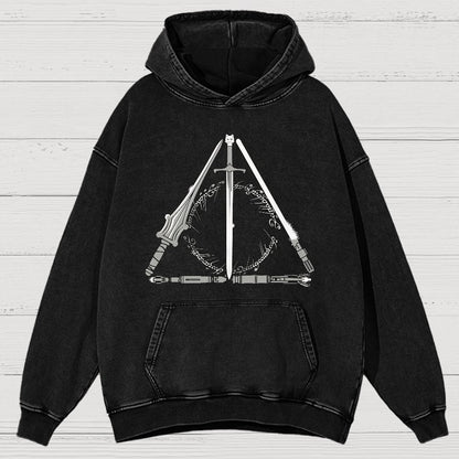 Nerd Artifact Vintage Distressed Hoodie