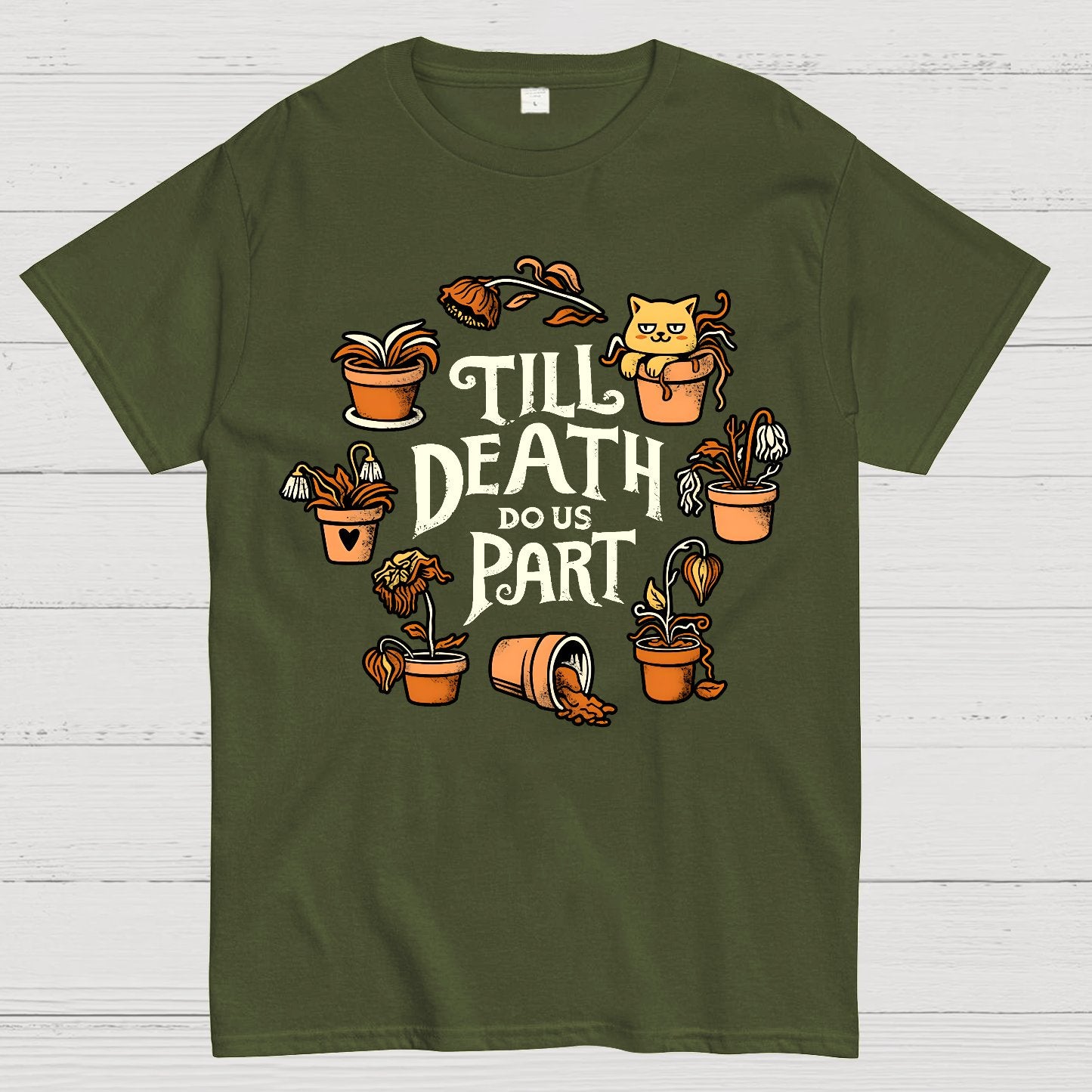 Plant Killer Love Geek T-Shirt