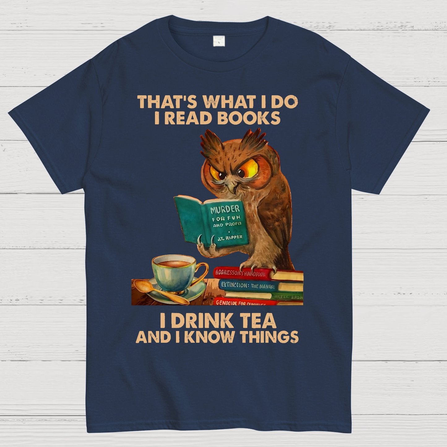 It's Not Hoarding If It's Books Geek T-Shirt
