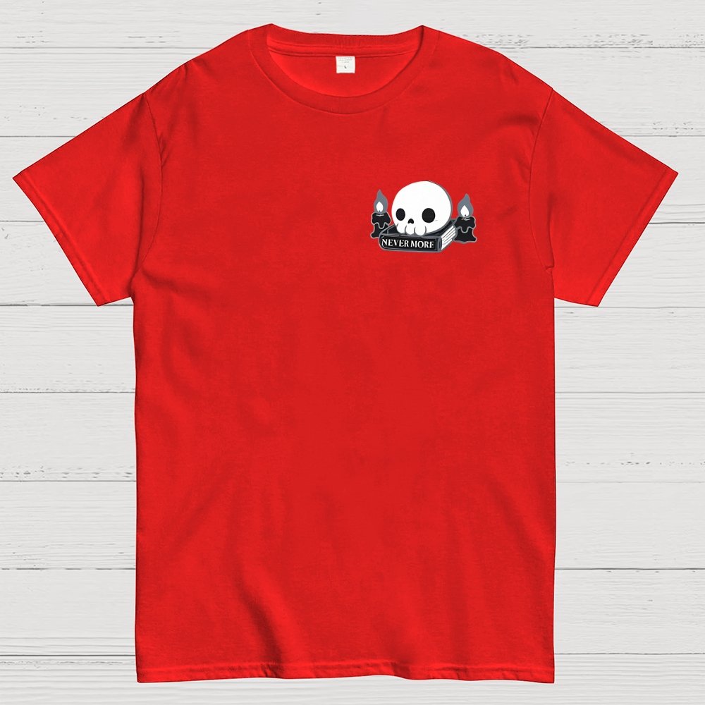 Never More Front And Back Printing Geek T-Shirt