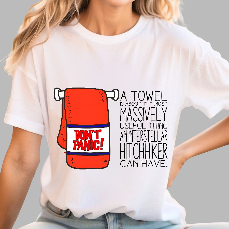 Don't Panic Geek T-Shirt