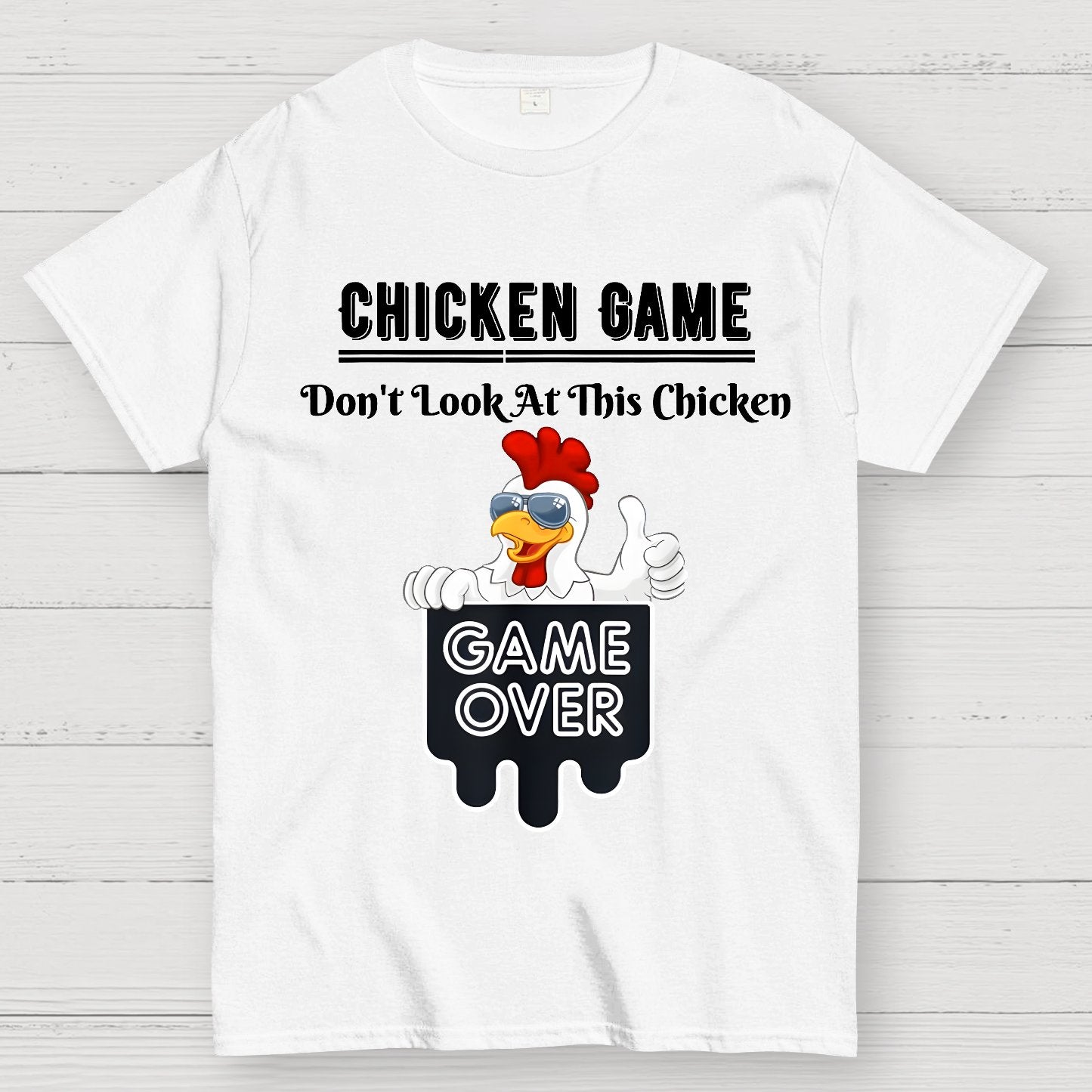 Chicken Game Geek T-Shirt