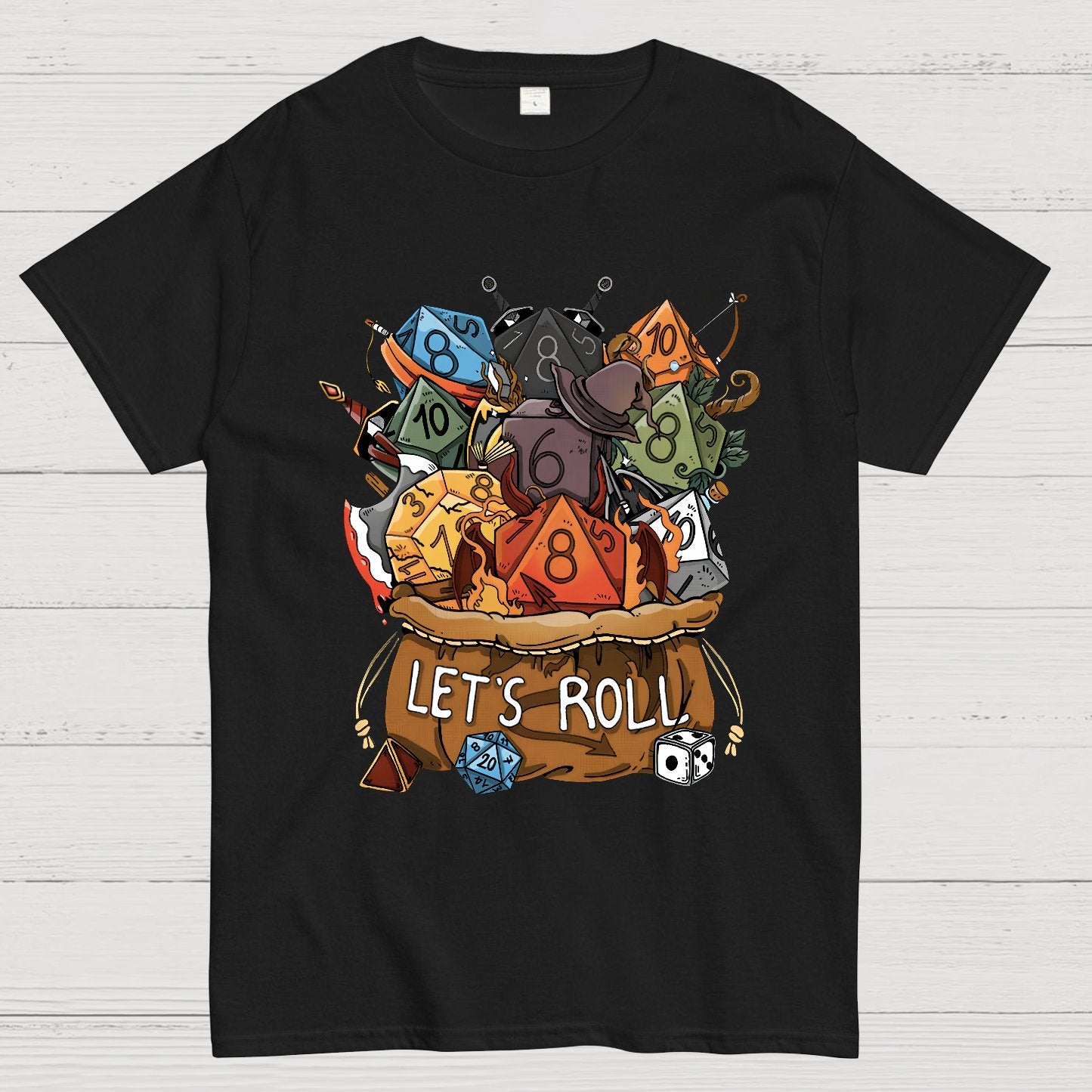 Let's Roll Nerdy T-Shirt