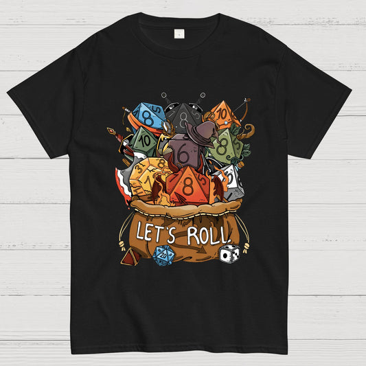 Let's Roll Nerdy T-Shirt