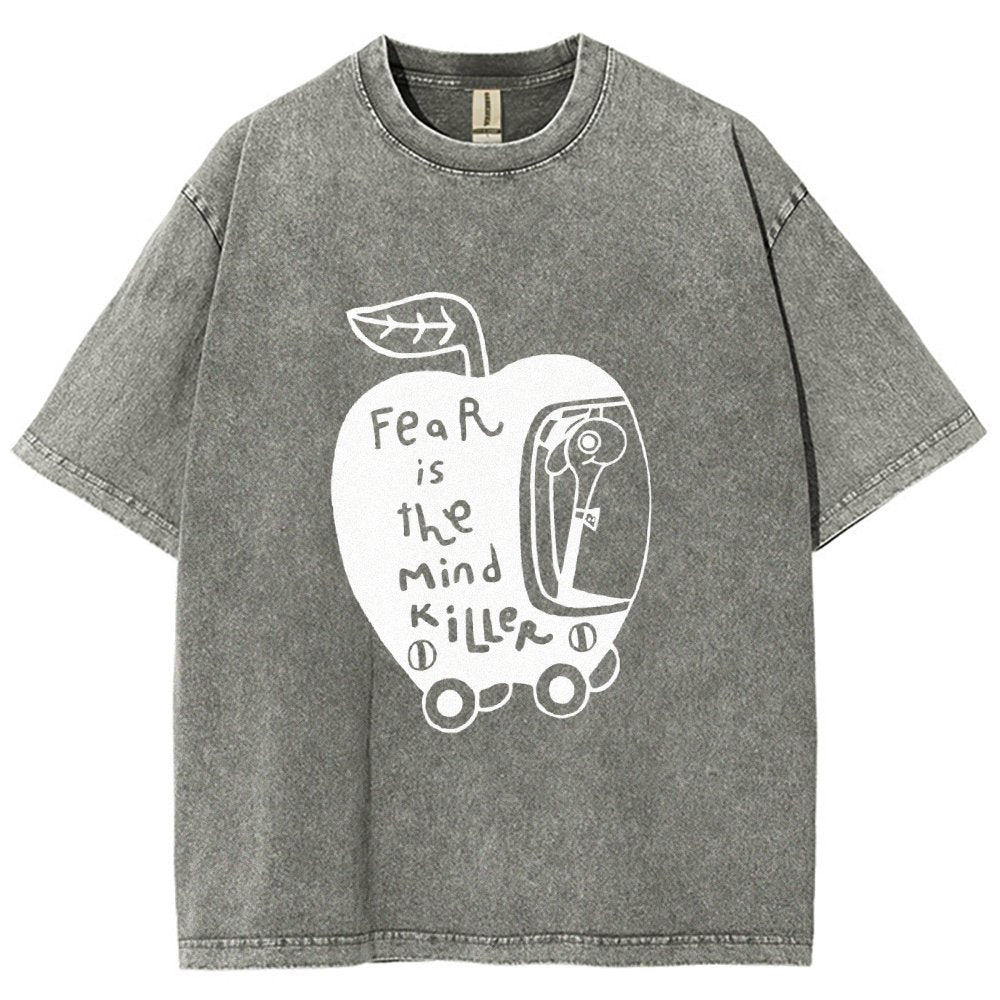 Fear Is The Mind Killer Vintage Distressed T-shirt