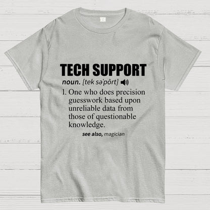 Tech Support Definition Geek T-Shirt
