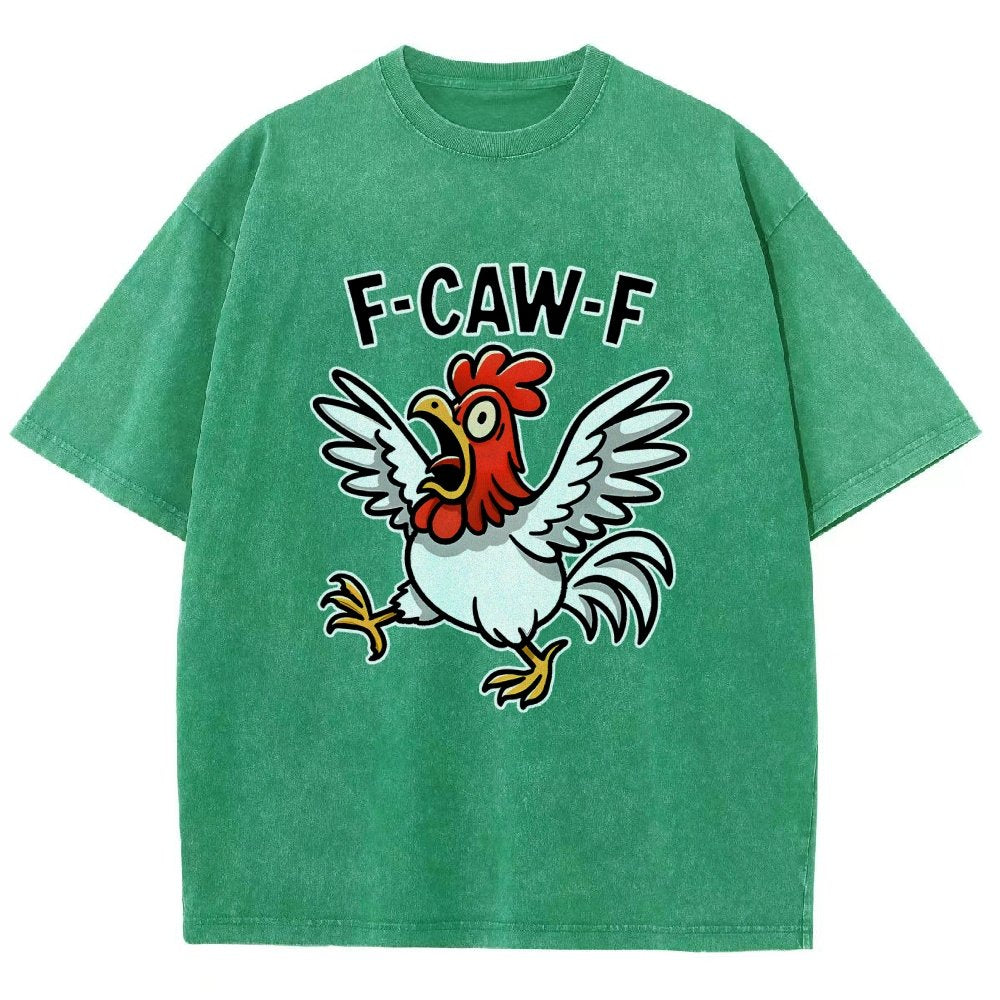 F-Caw-F Vintage Distressed T-shirt