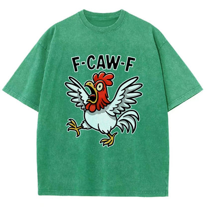 F-Caw-F Vintage Distressed T-shirt