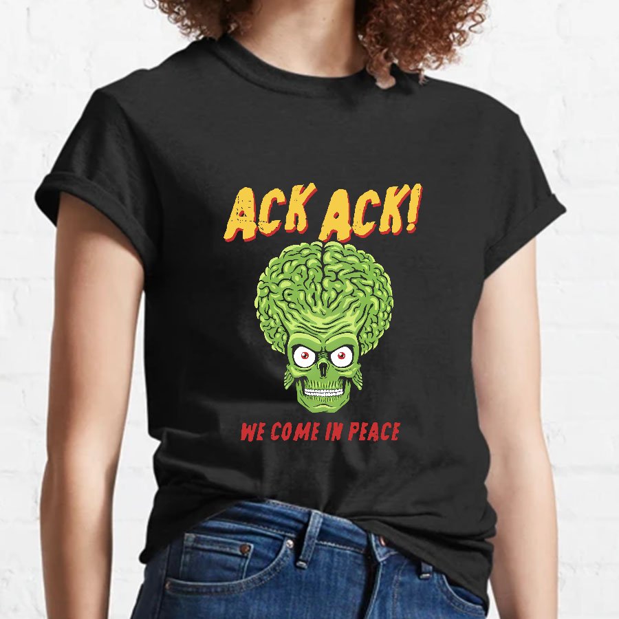 We Come In Peace Geeky T-Shirt